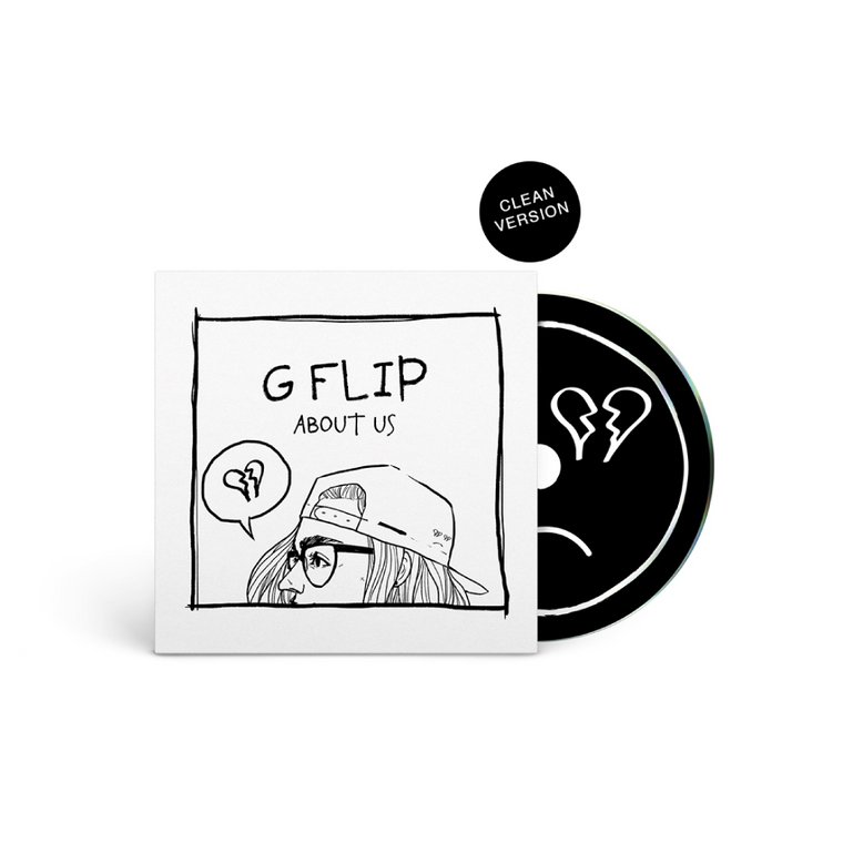 G FLIP / About Us CD (Clean)