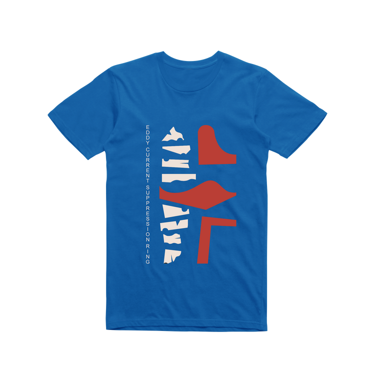 Abstract / Royal Blue T-shirt