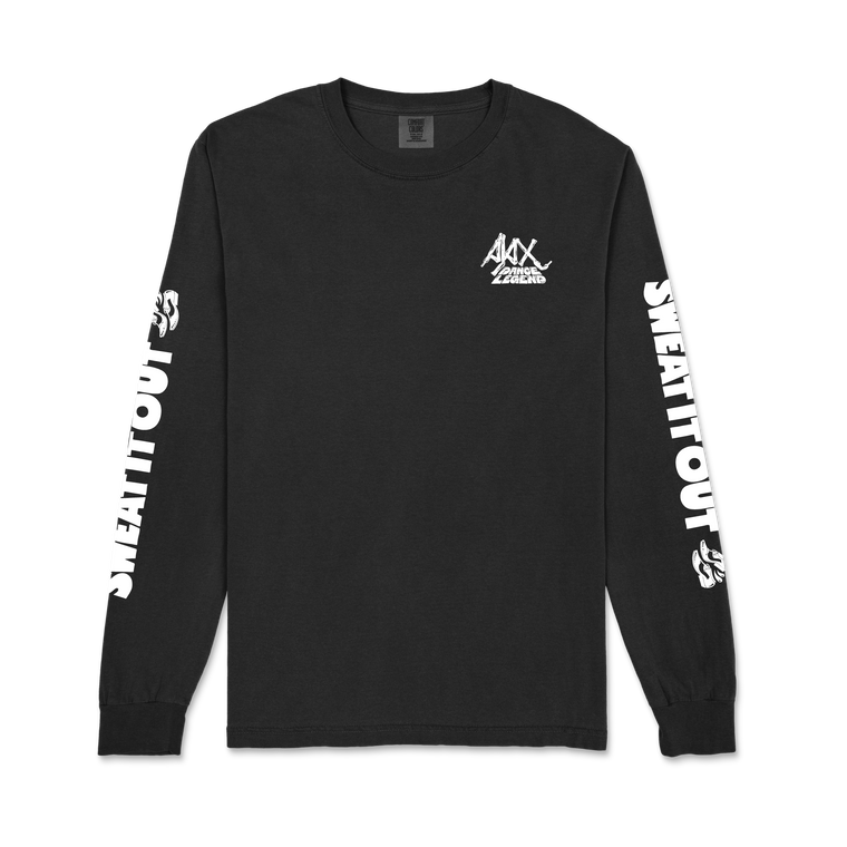 Sweat It Out / Ajax x Lammingtons / Black Long Sleeve