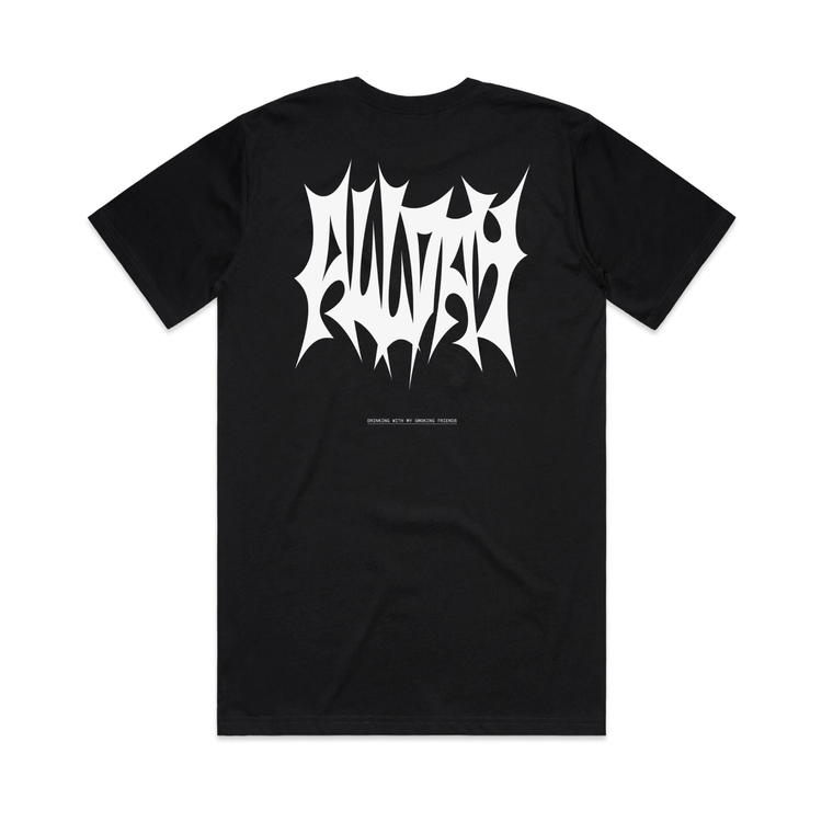 Allday / Big Logo Black T-Shirt