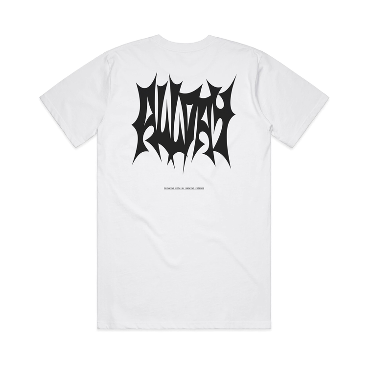 Allday / Big Logo White T-Shirt