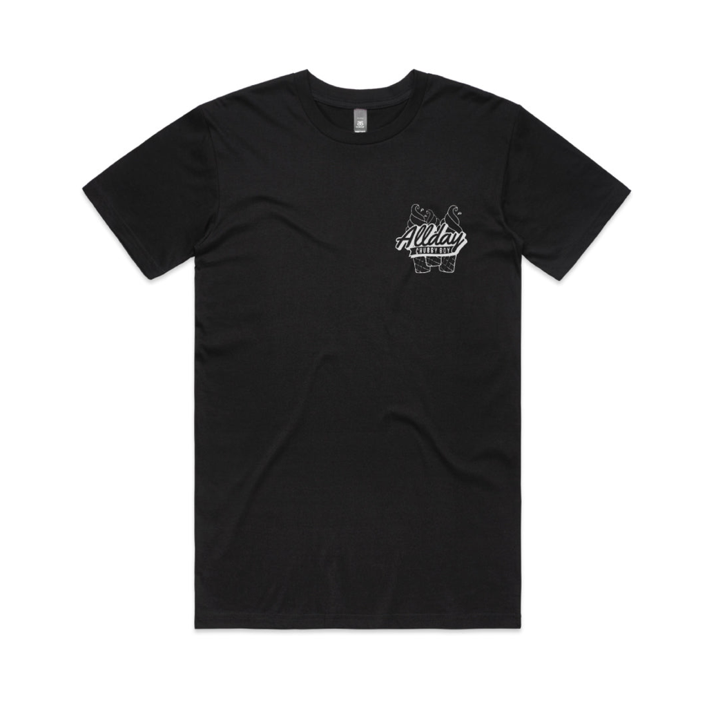 Allday / Icecream Black T-Shirt