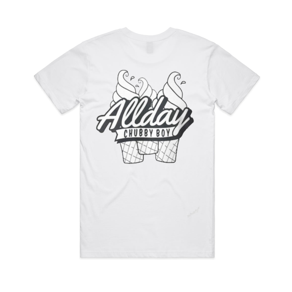 Allday / Icecream White T-Shirt