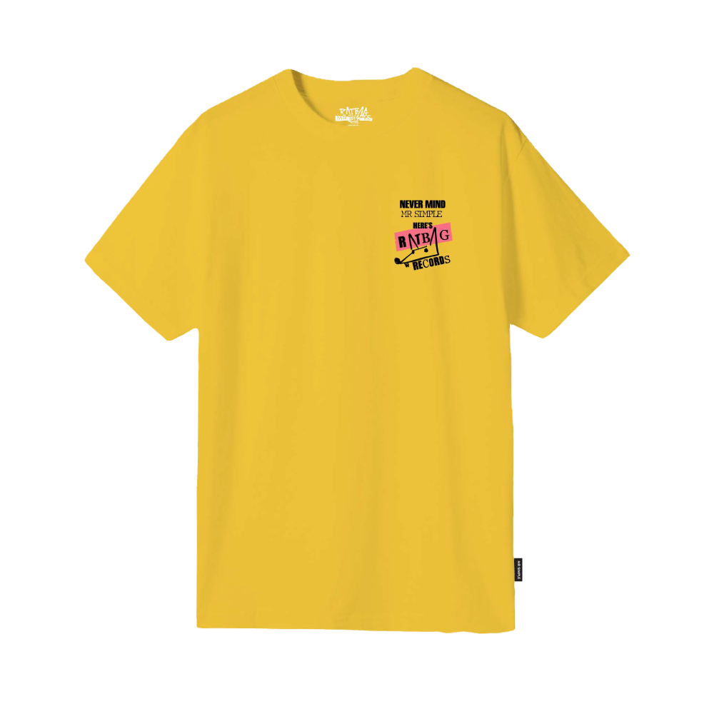 RATBAG X MR SIMPLE / Anarchy SS Gold T-Shirt