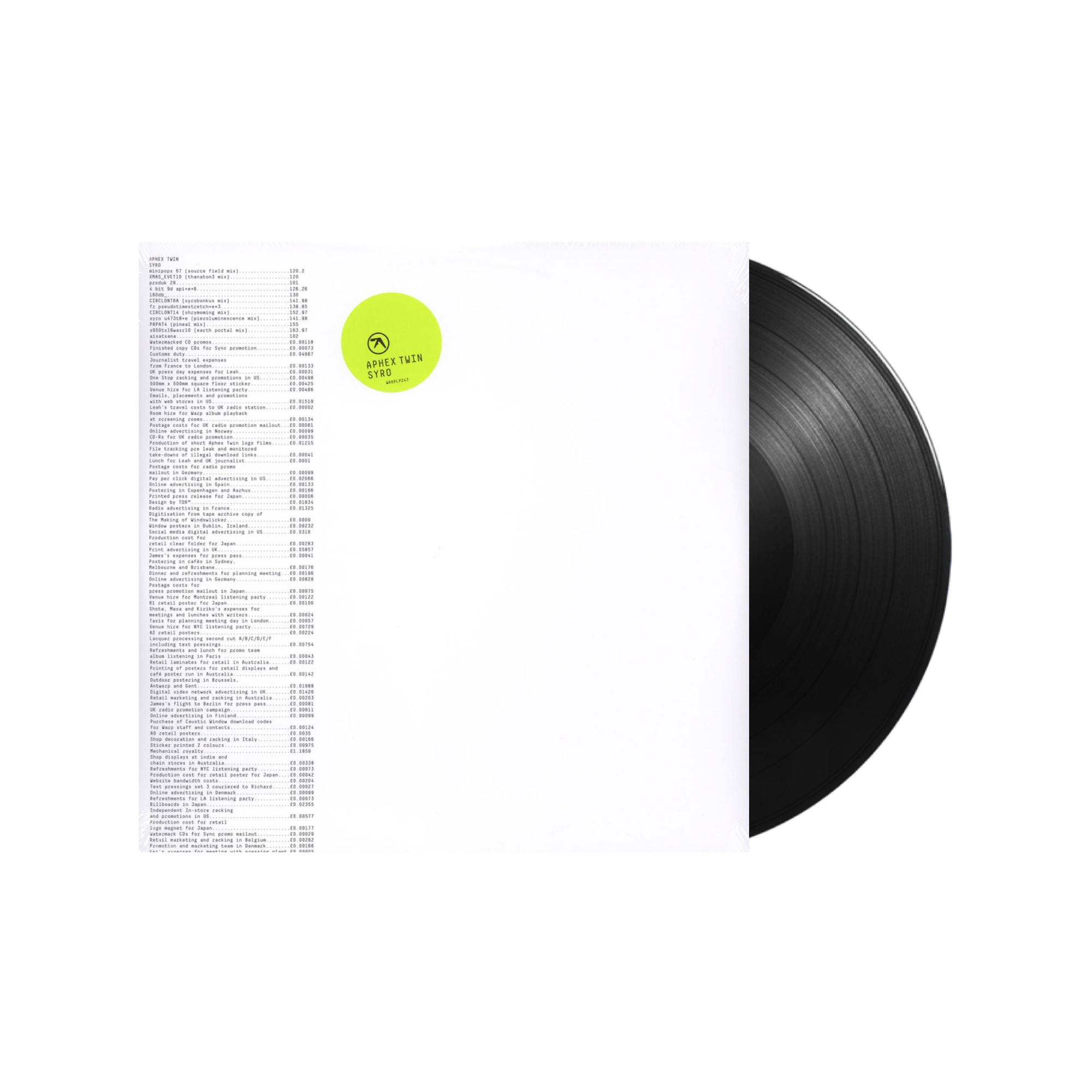 Aphex Twin / Syro Vinyl – sound-merch.com.au