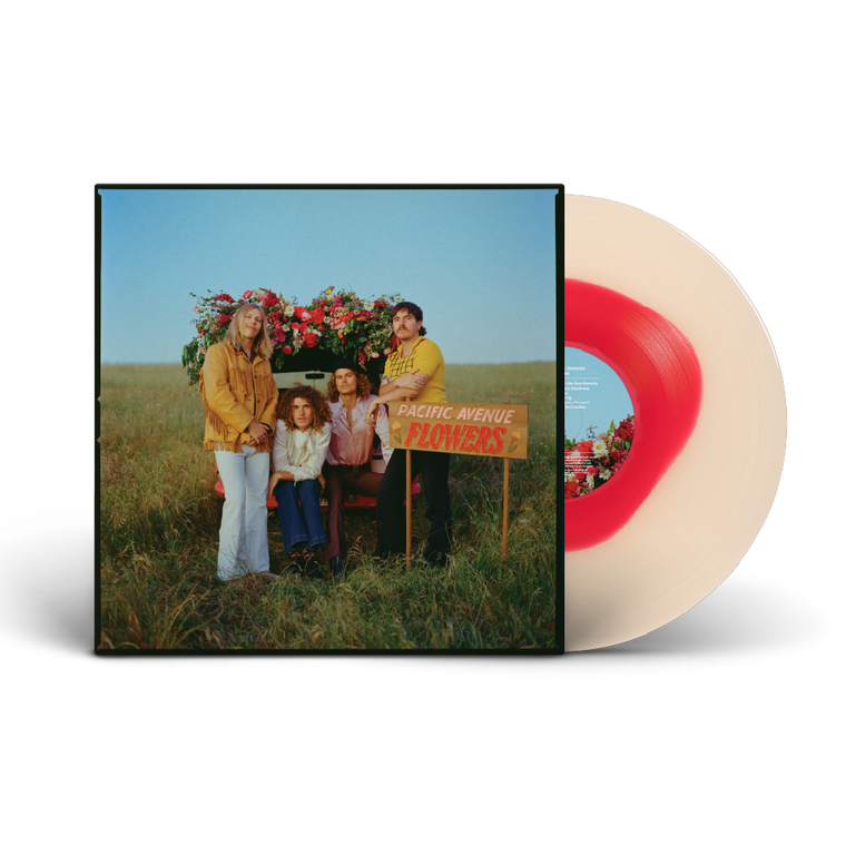 Pacific Avenue / Flowers LP Limited Edition White & Red Vinyl