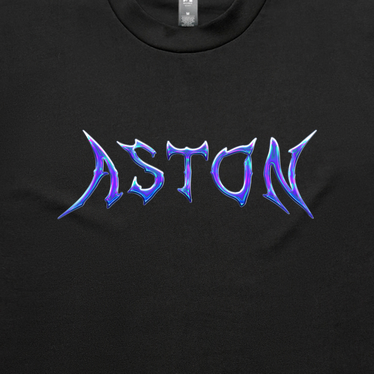 Aston / Black T-Shirt