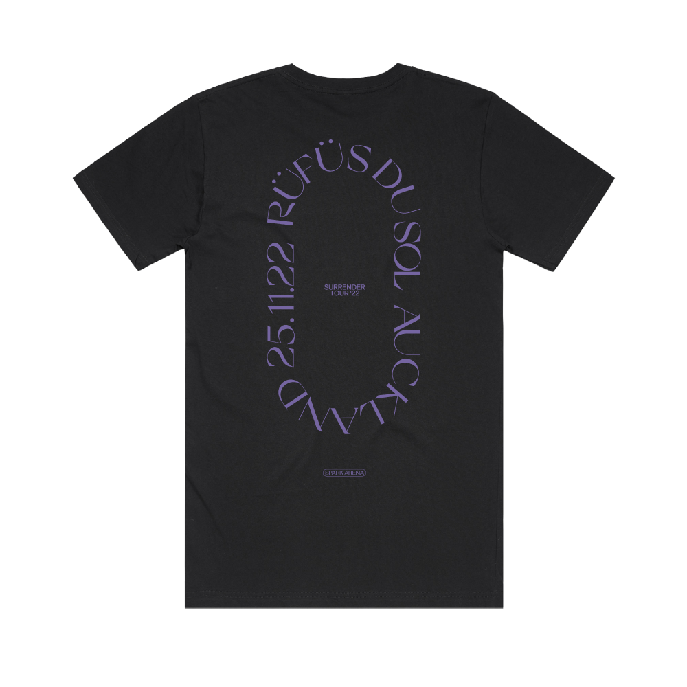 RÜFÜS  DU SOL / Auckland Black T-Shirt