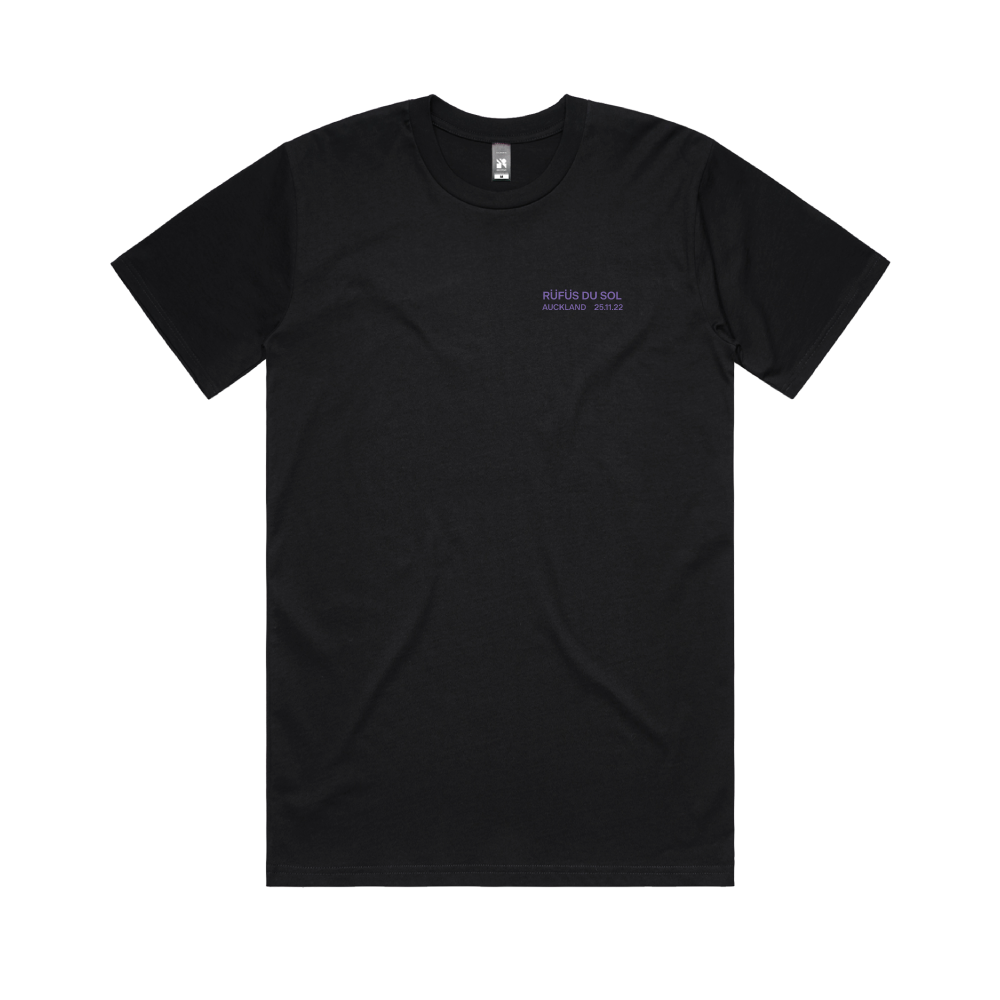 RÜFÜS  DU SOL / Auckland Black T-Shirt