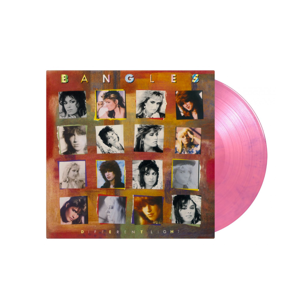 Bangles / Different Light LP Pink & Purple Marbled Vinyl