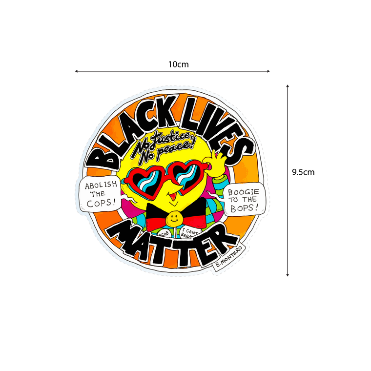 BLM Transparent Sticker
