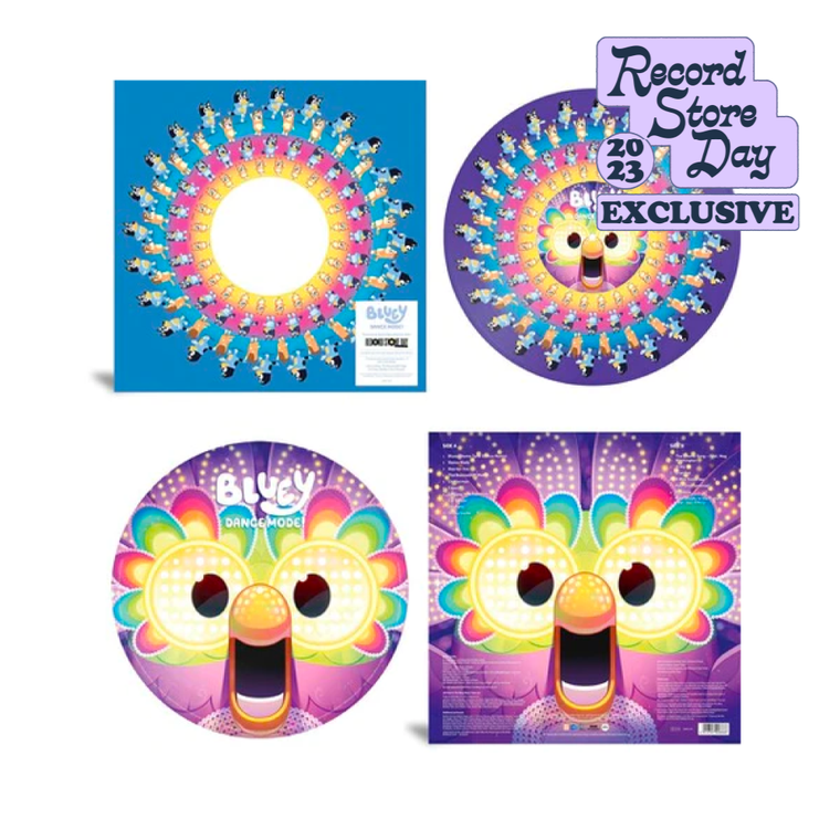 Bluey / Bluey: Dance Mode! LP Zoetrope Picture Disc Vinyl RSD 2023