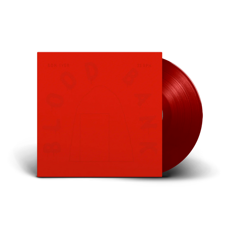 Bon Iver / Blood Bank LP Red Vinyl