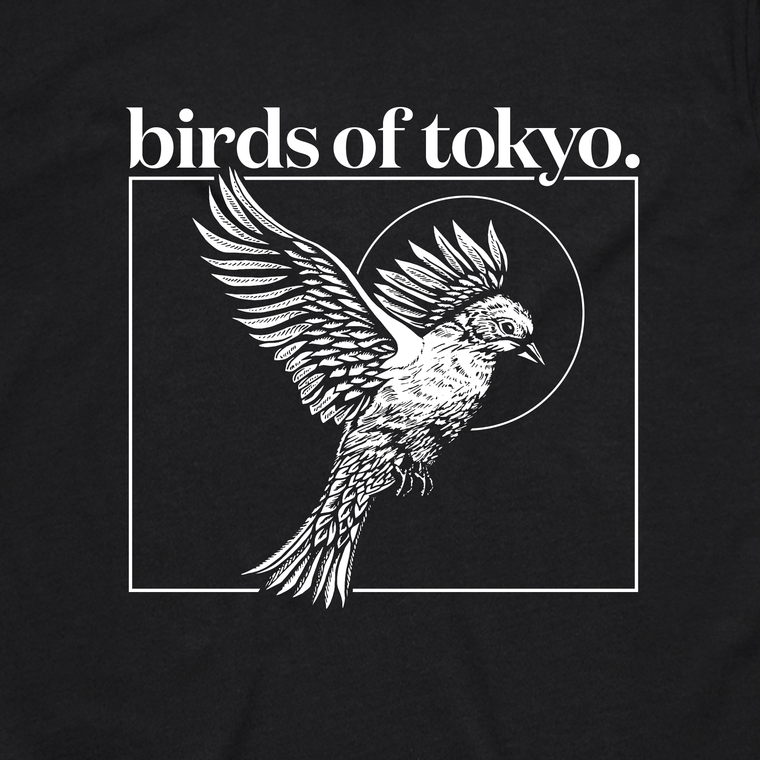 Birds / Black T-shirt