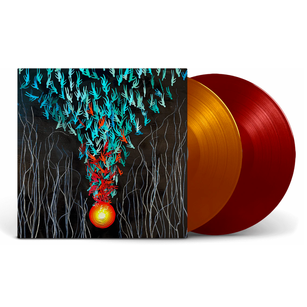 Bright Eyes / Down In The Weeds, Where The World Once Was 2xLP Translucent Red & Orange Vinyl