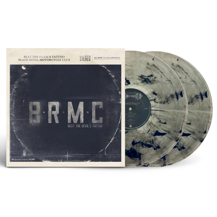 Black Rebel Motorcycle Club / Beat The Devil's Tattoo 2xLP Clear & Black Splatter Vinyl
