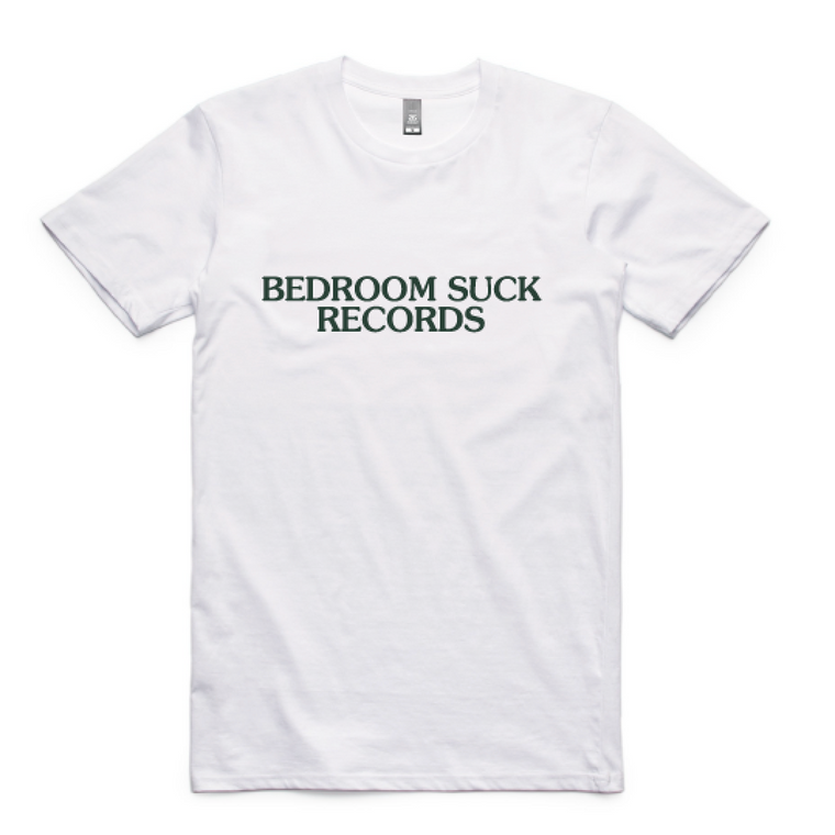 Bedroom Suck Records / Holiday Tee (White)