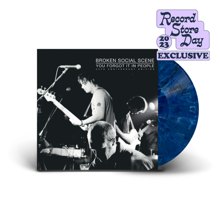 Broken Social Scene / You Forgot It In People: 20th Anniversary 2xLP Black & Blue Marble Vinyl RSD 2023