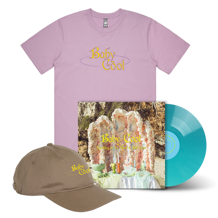 Baby Cool T-Shirt, Cap & Vinyl Bundle
