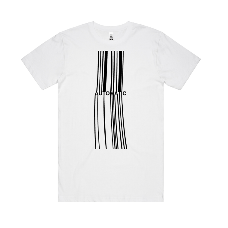 Automatic / Barcode White T-Shirt