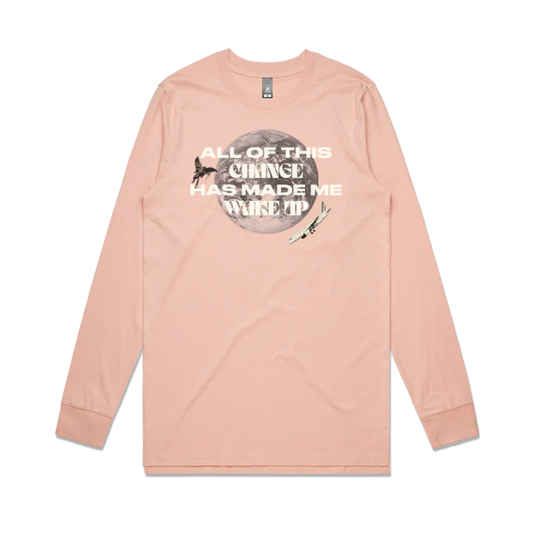 Gretta Ray / Begin To Look Around Pink Longsleeve