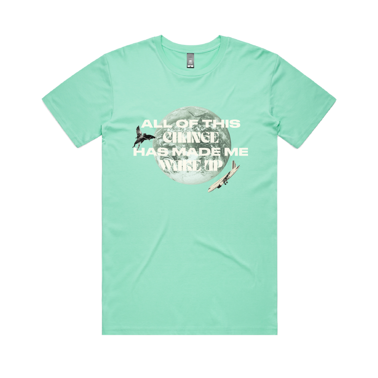 Gretta Ray / Begin To Look Around Aqua Tee