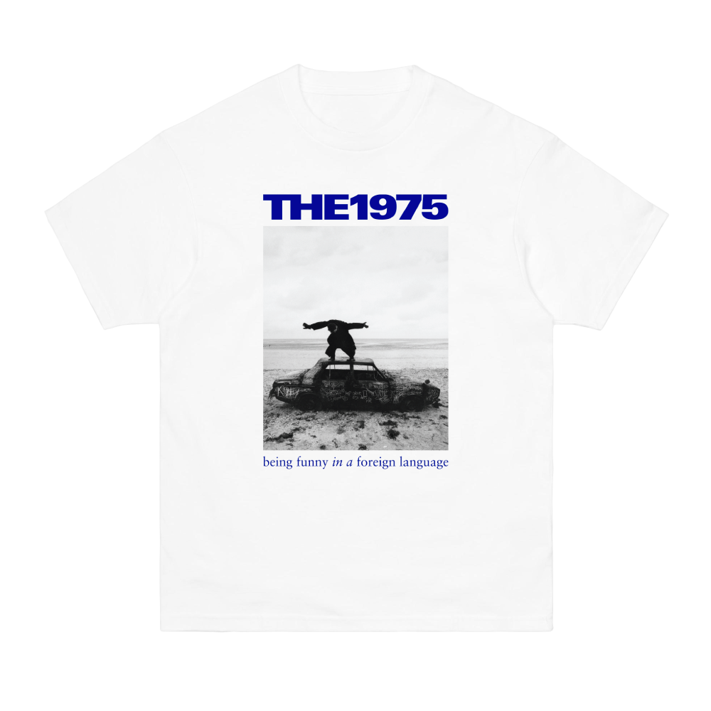 The 1975 / Being Funny in a Foreign Language CD & T-Shirt Bundle