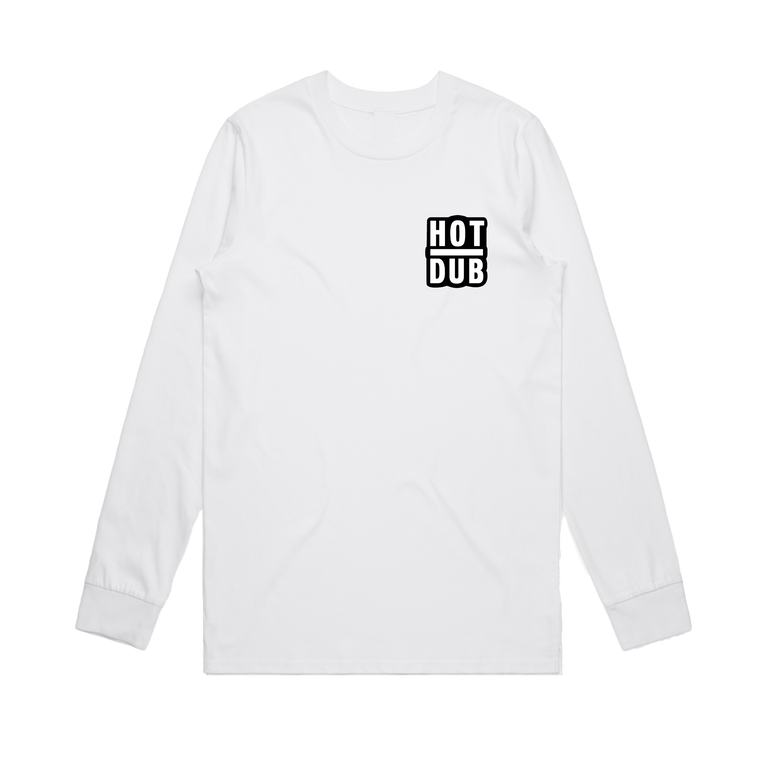 2018 Hot Dub Shirt / White Long Sleeve