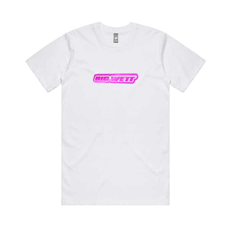BIG WETT / Logo White T-Shirt