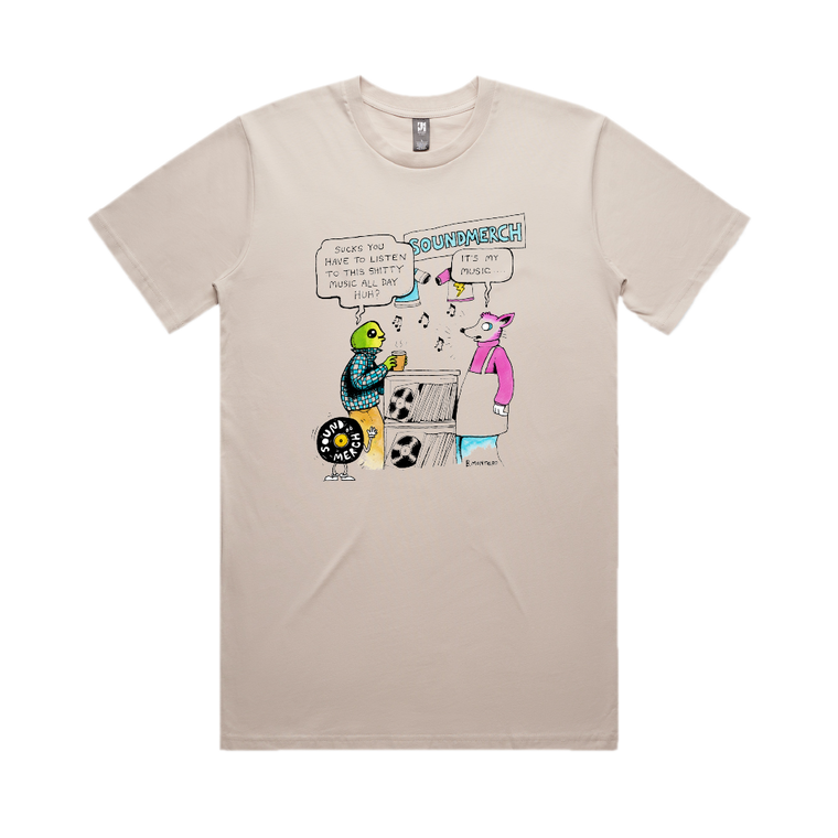 Soundmerch X Bjenny Montero / Sand T-Shirt