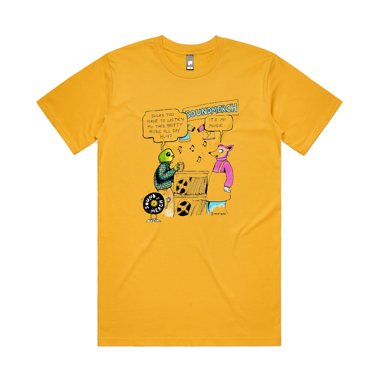 Soundmerch X Bjenny Montero / Yellow T-Shirt