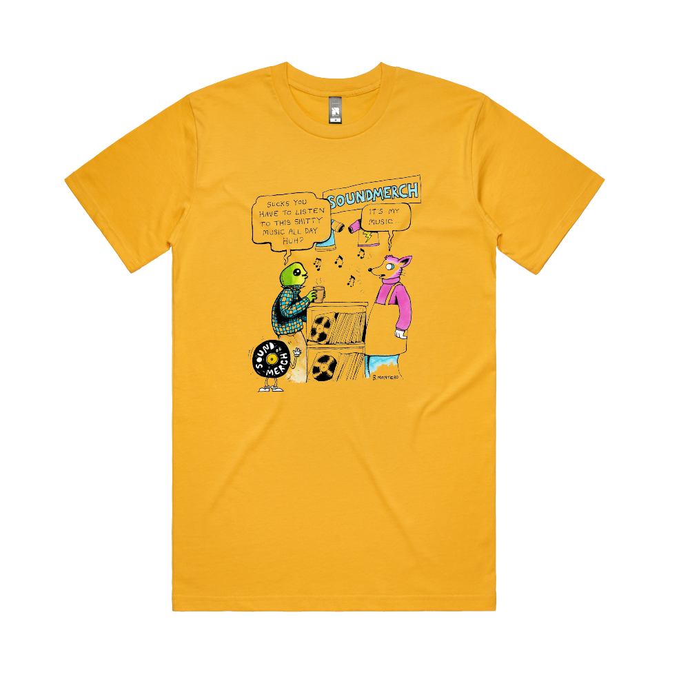 Soundmerch X Bjenny Montero / Yellow T-Shirt
