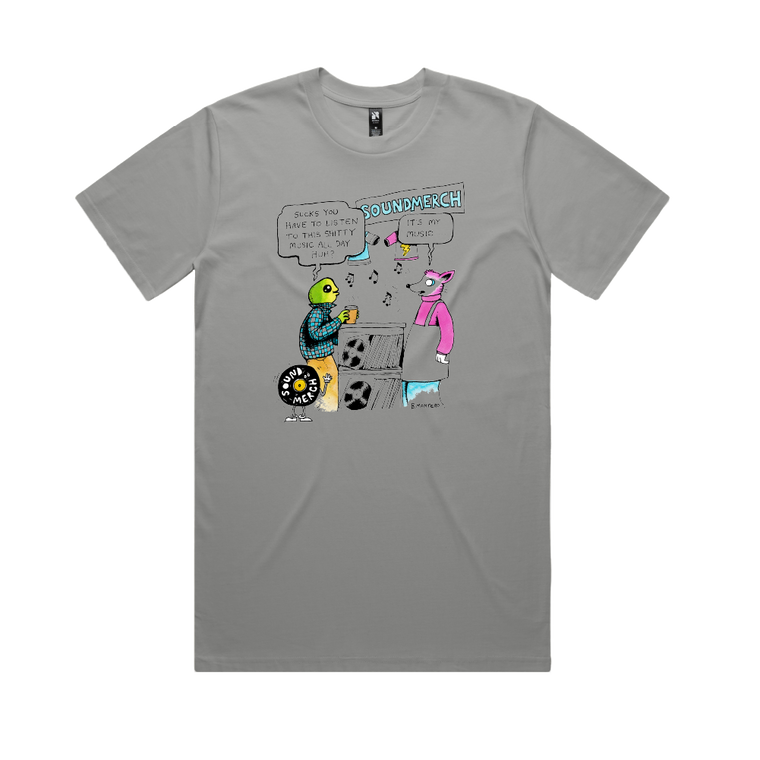 Soundmerch X Bjenny Montero / Grey T-Shirt