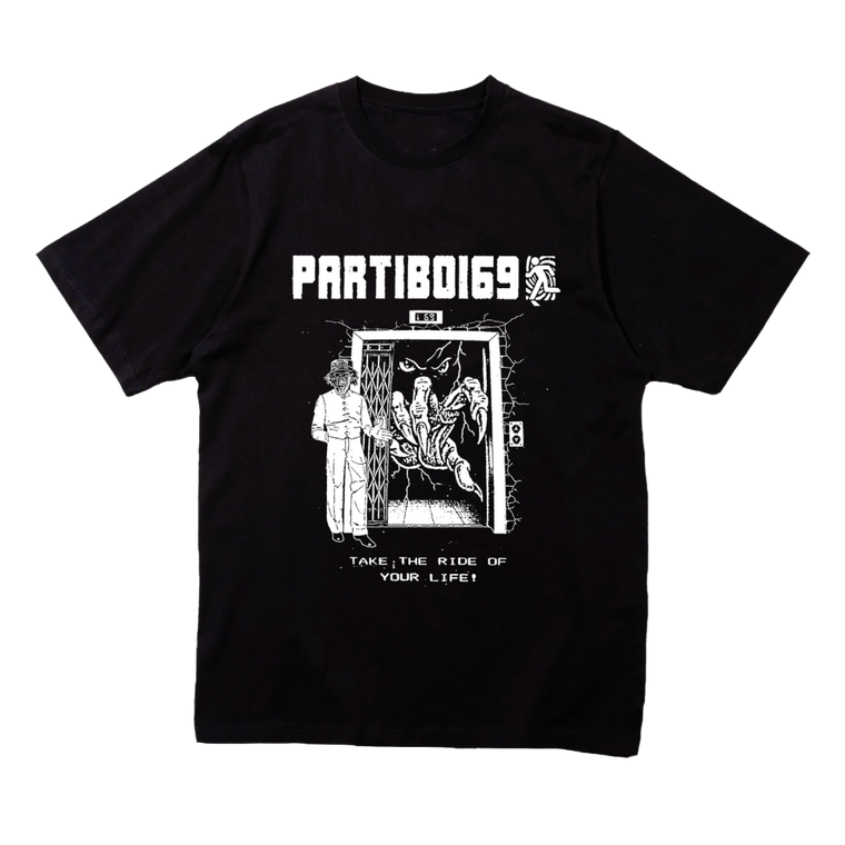 Partiboi69 / Elevator Black T-Shirt