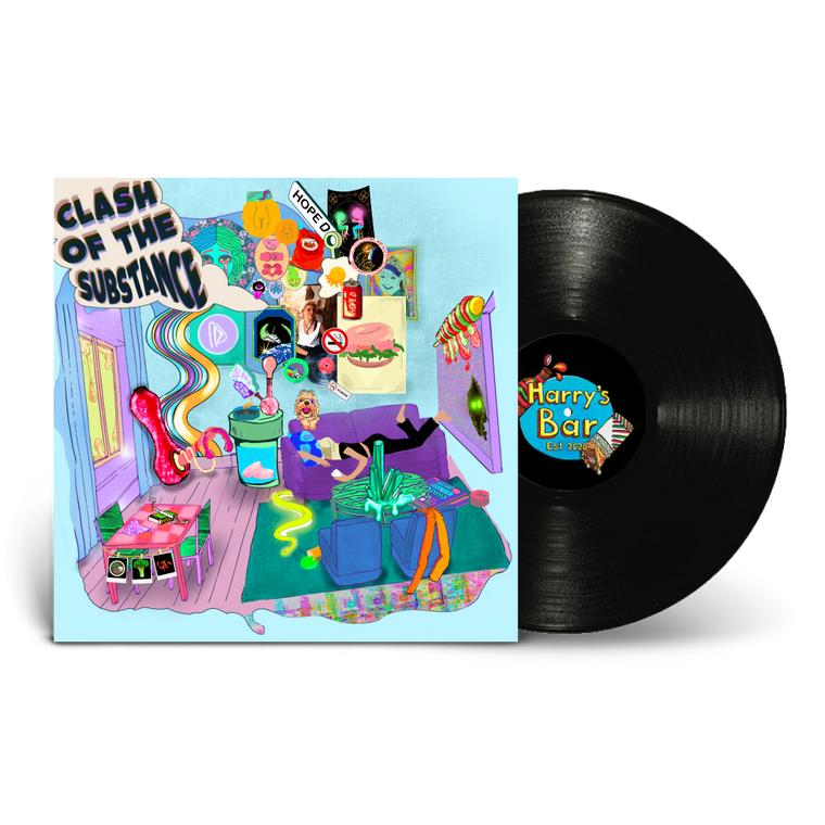 Hope D / Clash Of The Substance LP Black Vinyl