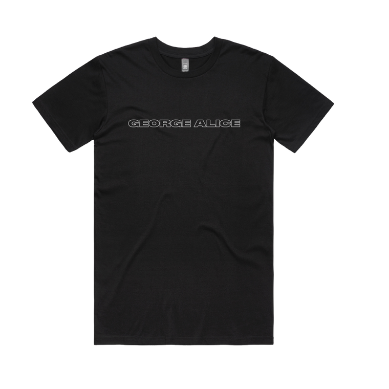 George Alice / Logo T-Shirt Black