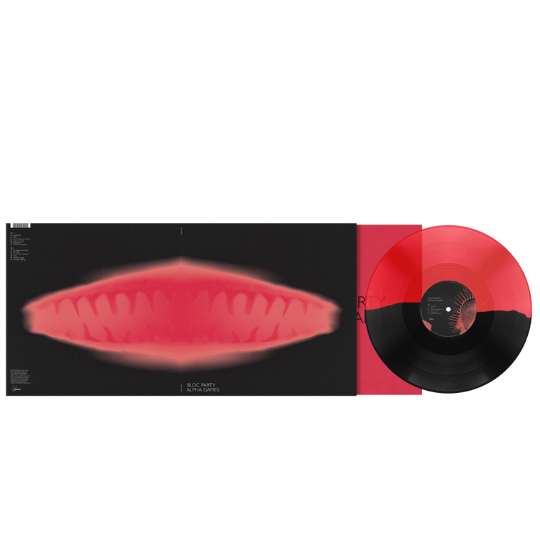 Bloc Party / Alpha Games LP D2C Exclusive: Black & Red Vinyl