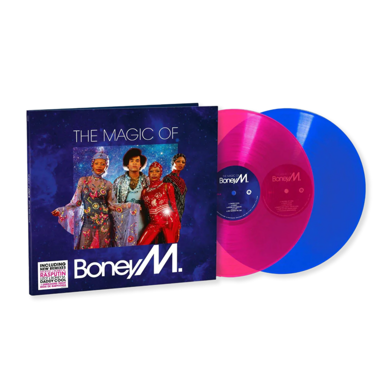 Boney M. / The Magic Of Boney M. (Special Remix Edition) Transparent Magenta & Blue LP Vinyl