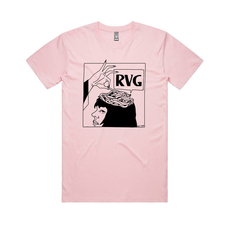 RVG / 'Brainworm' Pink T-Shirt