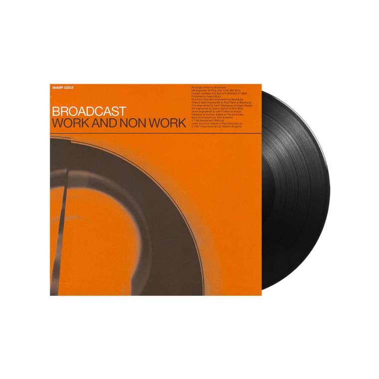 Broadcast / Work & Non Work Black Vinyl