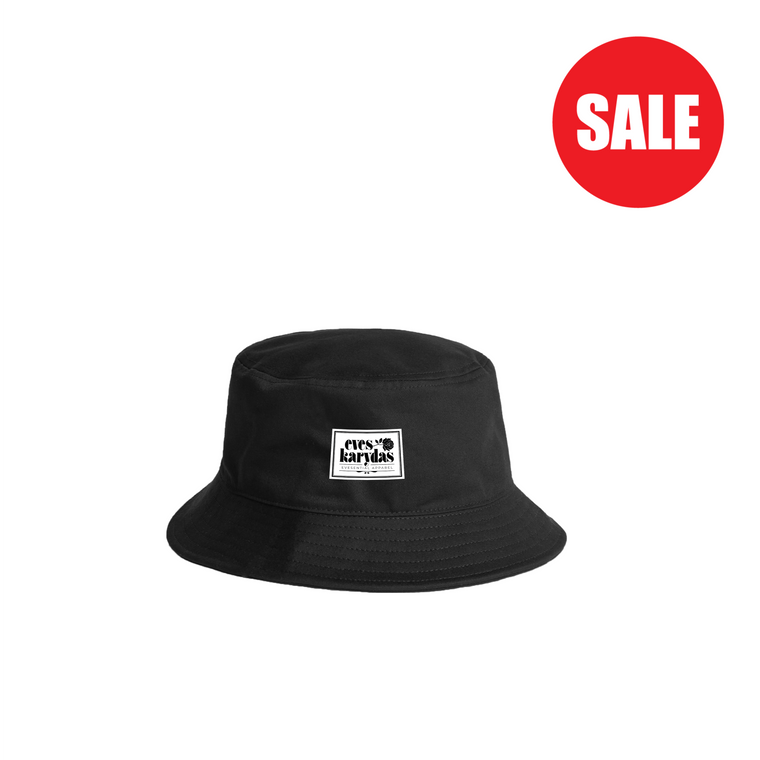 Evesential Apparel / Black Bucket Hat
