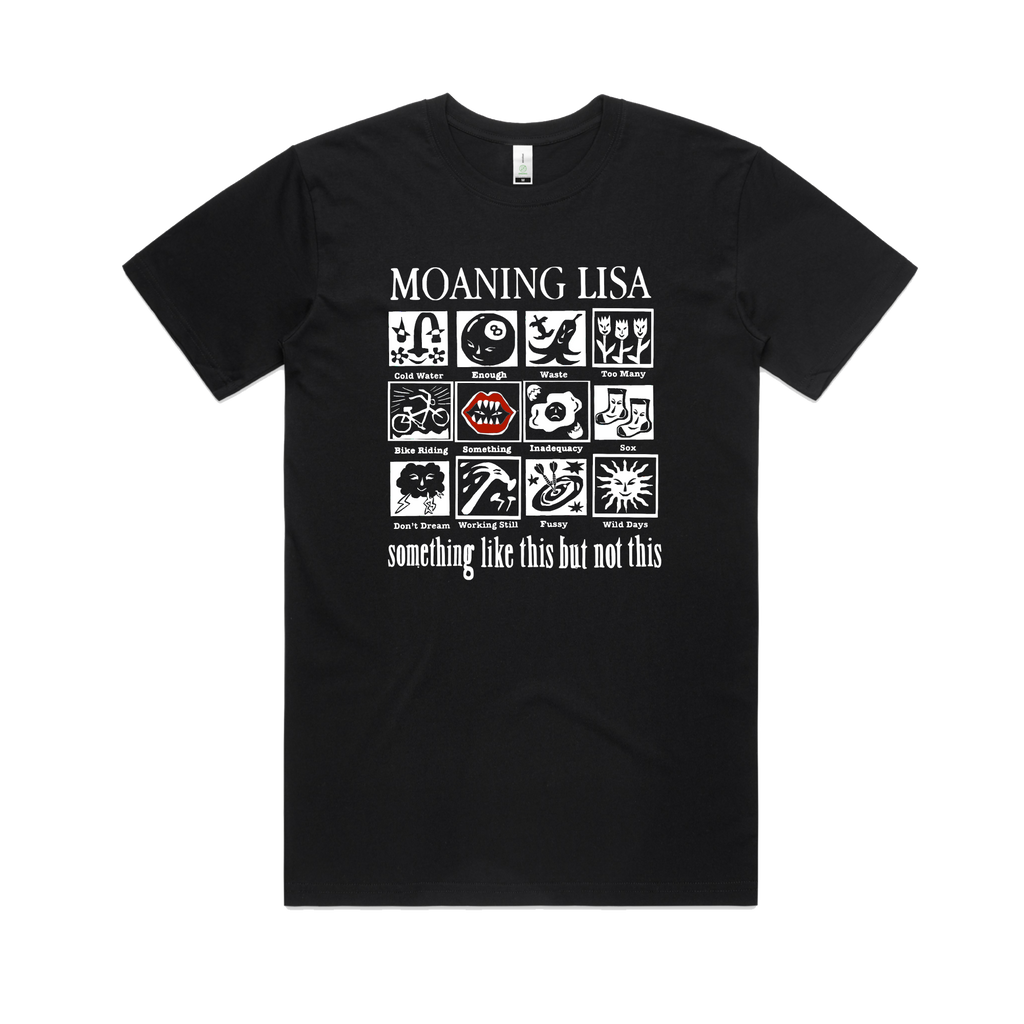 Moaning Lisa Album / Black T-Shirt