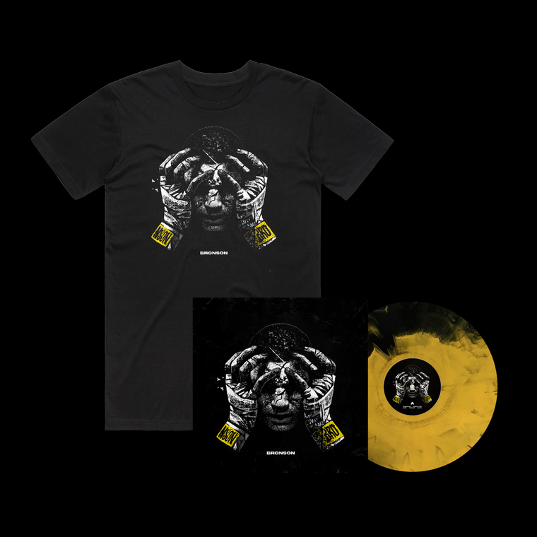 Bundle: BRONSON Artwork T-Shirt + Limited Edition LP