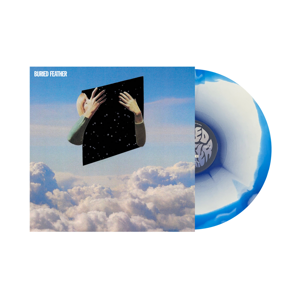 Buried Feather / Self Titled Blue and White Vinyl