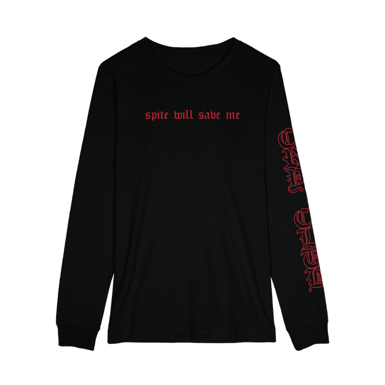 Cry Club / Black 'Metal' Longsleeve Shirt
