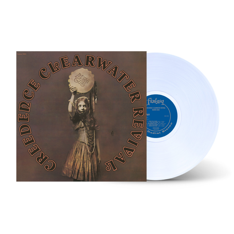 Creedence Clearwater Revival / Mardi Gras LP 140gram Crystal Clear Vinyl