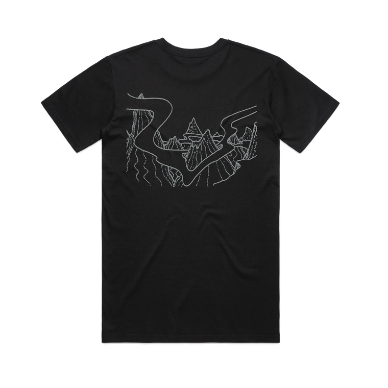 CUT COPY x GOOD MORNING TAPES / Black T-shirt