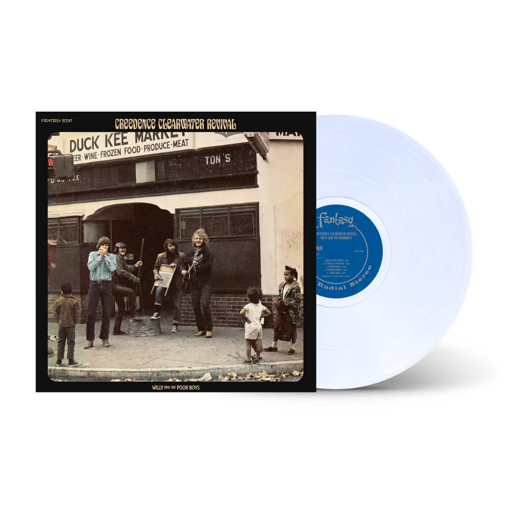 Creedence Clearwater Revival / Willy And The Poor Boys LP 140gram Crystal Clear Vinyl
