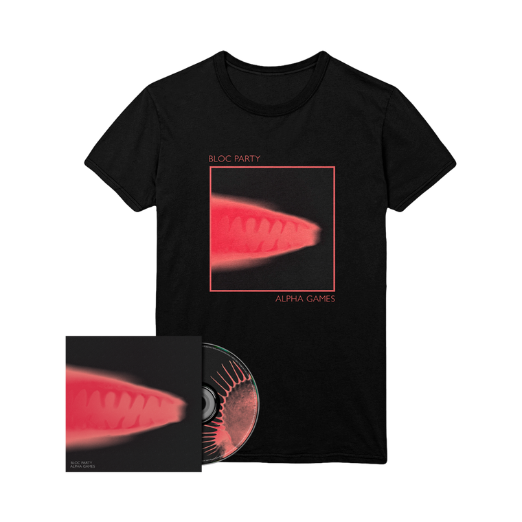 Bloc Party / Alpha Games - CD & T-Shirt Bundle