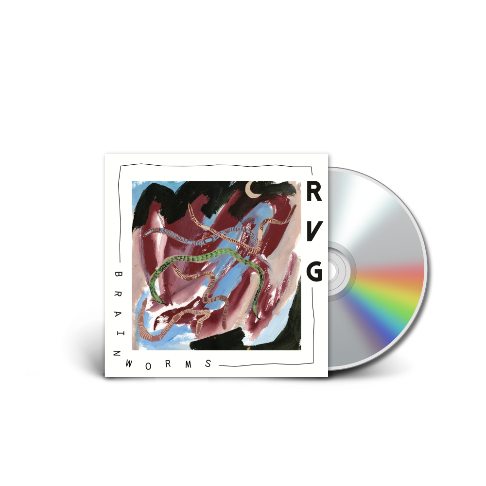 RVG / 'Brain Worms' CD & Blue T-Shirt Bundle